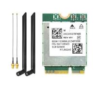 NONDK Tarjeta WiFi7 RTL8922AE de 6338 Mbps, Tribanda, 2,4 G/5 G/6 G, M.2 NGFF, Bluetooth 5.4, para 10/11, con Antenas de 8 DB