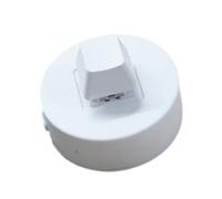 NONDK Teclado Mecánico para Juegos USB Inalámbrico de 2,4 G con 1 Tecla, Programa de Teclas de Acceso Rápido para Juegos, Trabajo de Oficina, Color