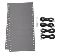 NONDK Tela de Repuesto para Silla con 4 Cuerdas Elásticas, Kit de Reparación de para Sillón Reclinable de Patio, Piscina Exterior B