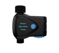 NONDK Temporizador de Riego Inteligente WiFi Tuya con Medidor de Agua Incorporado, Control Inalámbrico y Válvula de Agua Inteligente.