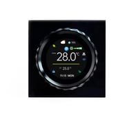 NONDK Termostato Inteligente Tuya WiFi BAC-2007 con Perilla, Controlador de Temperatura para Aire Acondicionado, Calefacción y Refrigeración A