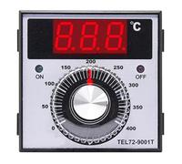 NONDK Termostato TEL72-9001T Eléctrico para Horno y Horno de Gas, Dedicado, 220V/380V, Tipo K, 10/30A, Controlador de Temperatura por Relé 10A