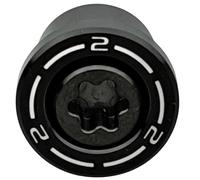 NONDK Tornillos de Peso para Golf para el Driver TM Qi4D, Madera de Fairway, Híbrido. 1 Pieza de Tornillos de Peso para Cabeza de de Golf de 2g.