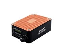 NONDK Transceptor SDR USDR USDX+Plus V2 de 8 Bandas, Todos los Modos HF SSB QRP, con Pantalla LCD, Altavoz y Enchufe Europeo.