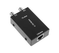 NONDK Transmisor Coaxial BNC A RJ45 G703 de 2,048 Mbps Convertidor E1 Balanceado A No Balanceado Impedancia de 75 Ohmios A 120 Ohmios