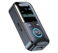 NONDK Transmisor Receptor Bluetooth 5.4 2 en 1 Adaptador de Audio AUX Inalámbrico Portátil de 3,5 mm para TV/PC/Auriculares/Coche Hogar