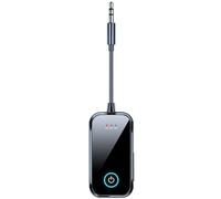 NONDK Transmisor y Receptor de Audio Bluetooth 5.4 2 en 1. Adaptador de Audio Auxiliar Inalámbrico. Transmisor Bluetooth para Auriculares de Coche.