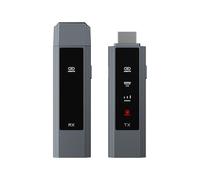 NONDK Transmisor y Receptor de Vídeo Inalámbrico Compatible con de 50 M y 1080p, Adaptador de Pantalla para TV, Monitor y Proyector.