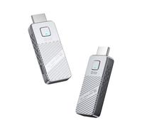 NONDK Transmisor y Receptor Inalámbrico de Alcance de 50M, Kit de Extensión 1080P HD para Monitor de PC, Proyector y HDTV.