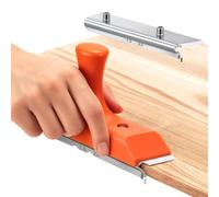 NONDK Trimmer de Biselado de Bordes con Cuchillas de Repuesto Extra de Acero Al Carbono para Desbarbar Chapas, PVC, ABS en Curvas Rectas.