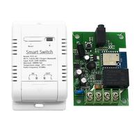 NONDK Tuya Smart Switch Sensor de Temperatura Termostato Inteligente Monitor de EnergíA Incorporado para Asistente de