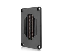 NONDK Tweeter Neumático de Alta Frecuencia con Correa de Aluminio Cuadrada, Altavoz de Alta Potencia para Audio de Coche.