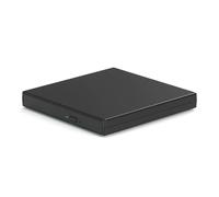 NONDK Unidad de DVD Externa Profesional, de Bajo Ruido, USB 2.0, Grabadora de DVD, VCD, CD-RW, Reproductor, Color Negro
