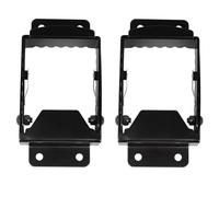 NONDK Universal ATV Reposapiés Trasero del Pasajero del Resto del Pie del Coche de 4 Ruedas Clavijas de Pie Pasajero Antideslizante Reposapiés