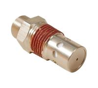 NONDK Válvula de Retención para Compresor de Aire -437-2, con Accesorios de Latón de 1/2 NPT y 1/2 CFPC en Reemplazo de Válvula, 0,75 X 0,75 X 2,13 Pulgadas.