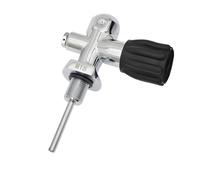 NONDK Válvula de Tanque DIN/Yoke para Buceo con Escafandra Autónoma y Snorkel, 3000 PSI, 250 Bar, X 1,5
