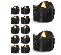 NONDK Velas Electrónicas Sin Llama para Decoración, Iluminación, Halloween, Bodas y Fiestas.