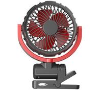 NONDK Ventilador de Clip para Coche con Batería Recargable de 2000 MAh, Ventiladores USB Portátiles para Enfriar Coches Sin Aire Acondicionado, Diseñado para el Soporte del Parasol.