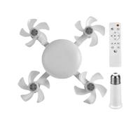 NONDK Ventilador de Techo con Control Remoto y Función de Atenuación, 60 W, con Forma de Dron para Sala de Estar.