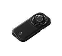 NONDK Ventilador Pequeño USB X30 Portátil de Mano Ultra Silencioso Plegable Mini Ventilador de Escritorio Negro