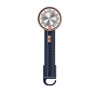 NONDK Ventilador Portátil de Mano Ventilador de Escritorio de Alta Potencia Eólica Circulador Enfriador Personal Ventilador de Mano con Enfriamiento por Hielo Semiconductor,C