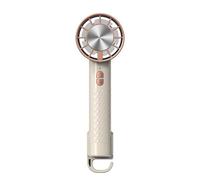 NONDK Ventilador Portátil de Mano Ventilador de Escritorio de Alta Potencia Eólica Circulador Enfriador Personal Ventilador de Mano con Enfriamiento por Hielo Semiconductor,A