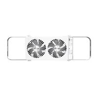 NONDK Ventilador Techo Silencioso 12 V CC para Caravana, Portátil, Extraíble, para Cama Coche, Silencioso, Bidireccional, para Techo Corredizo, Refrigeración por Radiador, Color