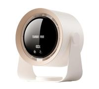 NONDK Ventilador Turbo Eléctrico Ventilador Circulador de Aire Frío Inalámbrico Ventilador de Techo de Pared de Escritorio Recargable por USB Ventilador de Aire Frío,C