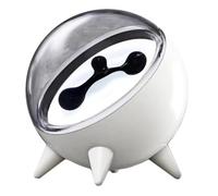 NONDK Visualizador de Sonido de Ferrofluido, Altavoz de Ritmo Musical Recargable con Captador Magnético, Decoración del Hogar, Color