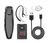 NONDK Walkie Talkie Inalámbrico Bluetooth PTT Auricular Manos K Enchufe para Micrófono -888S K5