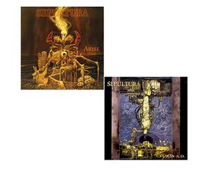 None - Arise - Chaos A.D. - Sepultura 2 CD Album Bundling