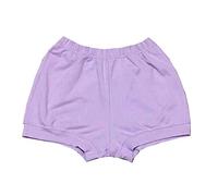 NONE BRANDED LUHAYESA - Pantalones cortos profesionales de yoga Iyengar para mujer, tela suave de algodón, color rosa, morado claro, L