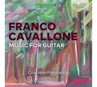 None Cavallone: Music for Guitar (CD) (Importación USA)