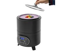 NoneDanGee Yogurtera de acero inoxidable de 8 litros, máquina de yogur con regulación de temperatura de 25 - 80 °C y temporizador 24 horas, dispositivo de fermentación para yogur, natto, vino de arroz