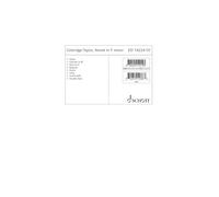 Nonet in F minor: “Gradus ad Parnassum”. op. 2. nonet. Jeu de parties.