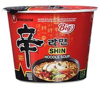 Nong Shim Fideos Instantáneos en Vaso, Muy Picante - 16 Unidades