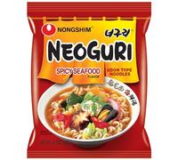 Nongshim Neoguri Noodles, Spicy Seafood, 4.2 Ounce (Pack of 10)
