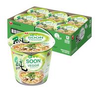 Nongshim Soon Noodle Soup, Veggie, 2.6 Ounce (Pack of 6)
