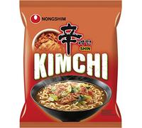 NONGSHIM - Sopa De Fideos Instantánea Kimchi, Paquete De 20 (20 X 120 GR)