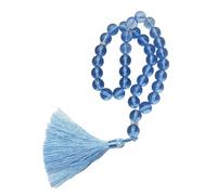 NONGYU 33 cuentas de cristal de oración islámica, joyería de adoración Tasbih para devoción diaria y uso ceremonial espiritual, cristal Tasbih para adoración, talla única, como se describe