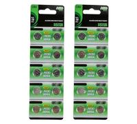 NONGYU AG10 LR1130 - Pilas de botón de 1,55 V, batería de entrada sin llave para electrónica pequeña