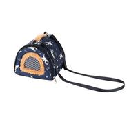 NONGYU Bolsa cruzada para chinchillas, diseño ventilado, portátil, para acampar al aire libre, jaula para hámster, grande