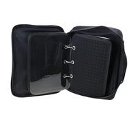 NONGYU Caja de exhibición de pines de coleccionista con 6 páginas para alfileres de gran capacidad, organizadores de poliéster resistente, soporte portátil para insignias, talla única, como se