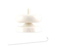 NONGYU Cargador de cuentas con aguja de ojo flexible, juego de suministros de cuentas resistentes con cuerda resistente y aguja de ojo grande, suministros para hacer joyas