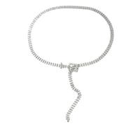 NONGYU Cinturón de diamantes de imitación de moda para mujer, corsé completo de diamantes de imitación para jeans, pantalones, cinturones casuales para vestidos, moda para jeans para pantalones anchos