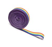 NONGYU Cuerda de saltar portátil para niños con banda de poliéster fuerte para ejercicio en interiores y exteriores y mejora de fitness, cuerda ligera