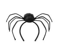 NONGYU Diadema con diseño de arañas para Halloween, celebración, juego de rol, tocados de la serie oscura, arañas de broma, aro temático, adorno para el pelo