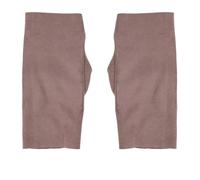 NONGYU Elegantes guantes unisex sin dedos en varios colores para accesorios de moda, uso diario, cómodos guantes de mezcla de poliéster, café, With pocket