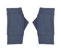 NONGYU Elegantes guantes unisex sin dedos en varios colores para accesorios de moda, uso diario, cómodos guantes de mezcla de poliéster, gris, Without pocket