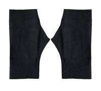 NONGYU Elegantes guantes unisex sin dedos en varios colores para accesorios de moda, uso diario, cómodos guantes de mezcla de poliéster, Negro, With pocket